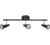 LEDVANCE Spot LED GU10 Noir 3 x 3,4 W 927 DIM - Lampes murales et de plafond