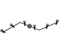 LEDVANCE Spot LED GU10 Noir 6 x 3,4 W 927 DIM - Lampes murales et de plafond