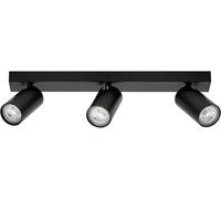 LEDVANCE Spot LED Octagon GU10 Noir 3x3,4W 927 DIM - Lampes murales et de plafond