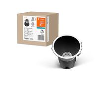 LEDVANCE SPOT TWIST INSTALLATION Downlight, noir, 10 W, 800lm, 840% en poids, 93 mm de diamètre, jusqu'à 90% d'économie d'énergie par rapport aux downlights halogènes, à un assemblage simple, 4000K