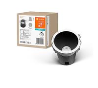 LEDVANCE SPOT TWIST INSTALLATION Downlight, noir, 5W, 400lm, 840% en poids, 70 mm de diamètre, jusqu'à 90% d'économie d'énergie par rapport aux downlights halogènes, à l'assemblage simple, 4000K