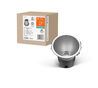 LEDVANCE SPOT TWIST INSTALLATION Downlight, Silver, 10W, 800LM, 830 WT, 93 mm de diamètre, jusqu'à 90% d'économie d'énergie par rapport aux downlights halogènes, à un assemblage simple, 3000K