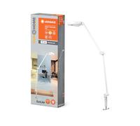 LEDVANCE SUN@HOME PANAN DESK DISC CLIP Lampe de Bureau, 15W, 1200lm, Lumière Blanche Réglable (2200K à 5000K), Dimmable, Adapte Automatiquement la Lumière au Biorythme, IP20, Blanc