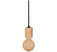 Suspension En Acier Avec Finition Bois,163cm Marron