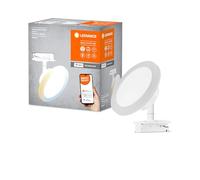 LEDVANCE Tête d'éclairage du système de rail SMART+ Tracklight WiFi, blanc, 6,5 W, 480 lm, tête directionnelle, blanc réglable 3000K-6500K, contrôlable par application, compatible Amazon, Google, etc.