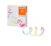 Ledvance TV LED Strips 1m avec connexion USB, RGB avec télécommande, rétroéclairage pour téléviseur, éclairage pour tableaux, bande lumineuse autocollante, TV Surround FLEX Strips