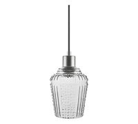 Ledvance Vintage 1906 Suspension Verre Fumé Max. 40W E27 Design Lampe Carved