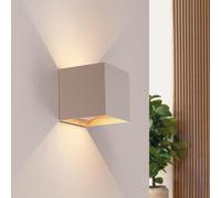 Ledvion - Applique Murale LED Rechargeable USB avec Détecteur de Mouvement 120°, Beige, Lampe Murale Sans Fil Automatique, Veilleuse Intérieure pour Couloir, Chambre, Escalier, Placard