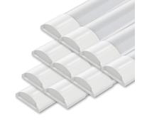 Ledvion lot 10 Reglette LED intégrée 120cm 30W 120lm/W 4000K IP20 | Pour garage atelier cave et zones de montage protegees avec installation facile
