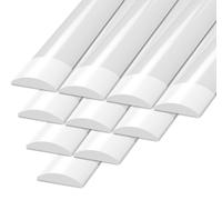 Ledvion lot 10 Reglette LED intégrée 120cm 30W 4200lm 4000K IP20