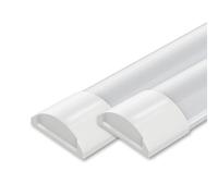 Ledvion lot 2 Reglette LED intégrée 120cm 30W 120lm/W 4000K IP20 | Pour garage atelier cave et zones de montage protegees avec installation facile