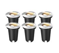 Ledvion Lot de 6 Spot LED Encastrable IP67 10W 230V GU10 rond