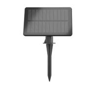 Ledvion Panneau solaire LED 30x30 1,5W 1800mA IP44 pour guirlande | Sans point électrique fixe pratique pour allée clôture terrasse ou massif