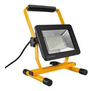 Ledvion Projecteur de chantier LED 50W etanche IP65 | Pour chantier garage atelier et renovation avec support de montage orientable