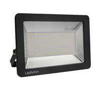Ledvion Projecteur LED 100W etanche IP65 4000K 12000lm | Eclairage puissant pour jardin allee facade garage atelier et zone professionnelle