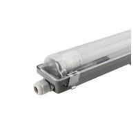 Ledvion - Reglette LED intégrée, 60cm, IP65, 7W, 160 lm/W, Blanc neutre, 4000K, Couplable, éclairage de garage, entrepôt, d'atelier, lampe de cave