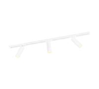 Ledvion systeme rail LED 1m monophase Blanc 3 spots blanc chaud