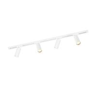 Ledvion systeme rail LED 1m monophase Blanc 4 spots blanc chaud