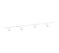 Ledvion systeme rail LED 2m monophase Blanc 4 spots RGB