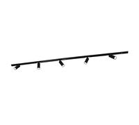 Ledvion systeme rail LED 2m monophase Noir 5 spots RGB
