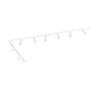 Ledvion systeme rail LED 3m monophase Blanc 8 spots blanc chaud