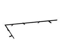 Ledvion systeme rail LED 3m monophase Noir 6 spots RGB