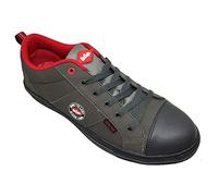 Lee Cooper LCSHOE054 Workwear SB/SRA, Botte de Baseball rétro, Botte de sécurité Unisexe au Design Moderne, Chaussure de sécurité pour Le Travail, Gris, 37 EU