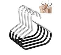 LEEQBCR 5 pièces Porte Foulard,Range Ceinture pour Garde Robe,Antidérapants Porte Cravate,Cintres en Métal pour Chapeaux,Organisateur de Placard pour Echarpes,Chapeaux,Cravates,Ceintures