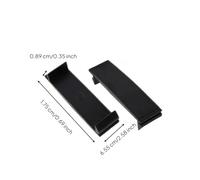 LeeQinersw 10 Pièces Disjoncteur Boîtier Couvercle Tableau Électrique Plaque Masquante Accessoire Coffret Matériau pour Coffrets Chargés Ajustement