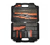 LeeQinersw 246 Pièces Forets et Embouts Coffret Perçage et Vissage Jeu Outils Perforation Trousse Embouts et Douilles Acier Carbone Compatibilité Métrique Adapté