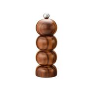 LeeQinersw à Piment à En Bois D'acacia Ergonomique à Asisonnement En Bois Vert pr Cuisine, 7 Pouce, Pack Simple