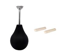 LeeQinersw Buse de Pulvérisation Tissu Pulvérisateur Embout Accessoire en Alliage d'Aluminium et Silicone pour Feutrage Humide Contrôle Précis de l'eau Poignée, Noir