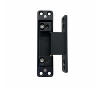 LeeQinersw Charnière Réglable Robuste Paumelle | Charnière Invisible, Magnétique, pr panneaux En Bois, Noir