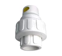 LeeQinersw Clapet Anti-Retour PPR Raccord Soudure Tuyau Plastique Résistant Convient pour Chauffage Central Circulation d'eau Chaude et Froide Alimentation
