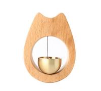 LeeQinersw Cloche D'entrée Japonaise Cadre en Bois Léger Cloche Suspendue Décorative Épuré Décoration Murale pr Studio