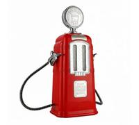 LeeQinersw Distributeur à Double Buse Distributeur Boissons Pompe Carafe Fontaine Mécanisme de Versement Fluide et Tube Flexible Hauteur 47.6cm Structure Métal, Array, Rouge