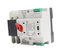 LeeQinersw Double Power Automatic Transfer Switch pour Générateur avec Commutation Instantanée Boîtier Robuste En PP Épaissi Sécurité Accrue Grâce à La Protectio, 100a 2p