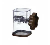 LeeQinersw Écrase-noix Manuel Hachoir Broyeur Concasseur Broyage Efficace des Noix et Cacahuètes avec Manivelle Lames Multiples pour Coupe Uniforme Base, Café