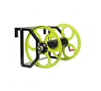 LeeQinersw Enrouleur de Tuyau Électrique en Cadre Acier Peint avec Tambour Dévidoir Support Enroulement Manuel sans Alimentation pour Jardin Ferme Lavage de Voiture Arrosage de Travail , size to 3