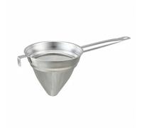 LeeQinersw Entonnoir en Acier Inoxydable Tamis Passoire Cuisine à Maillage Fin Résistant à Pratique pour Filtrer Boissons et Bouillons Utilisation Dans Ménages Privés, Passoire Conique De 8 Pouces