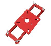 LeeQinersw Gabarit Défonceuse Réglable | Ajustable, Support pr Affleureuse, Polyvalent, Gabarit Défonceuse Pinces Métalliques, Atelier, Menuisiers , Sans Base