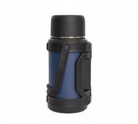 LeeQinersw Gourde Isotherme Extérieure Bouteille Bidon Flasque avec Paroi Isolée 12 à 24 Heures et Couvercle à Vis Étanche Base Large Stable Convient au Travail, Bleu, 2 L