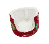 LeeQinersw Hamac avec Doublure Peluche Sécurisé, M, Rouge | Rembourré, Niche Suspendue, confortable, Accessoire, pour Cage, Intérieur, Petits Animaux