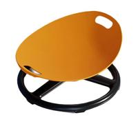 LeeQinersw Kids Swivel Chair pour Garçons Filles avec Base Antidérapante Chaise Pivotante Sensorielle Tabouret Éducatif pour La Motricité Activité Ludique Enfant, Orange