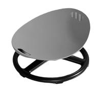 LeeQinersw Kids Swivel Chair pour Garçons Filles avec Base Antidérapante Chaise Pivotante Sensorielle Tabouret Éducatif pour La Motricité Activité Ludique Enfant, Gris