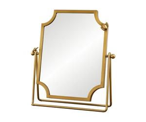 LeeQinersw Maquillage sur Pied Compact Vanité Cadre Rectangulaire Polyvalent pr Zone Beauté