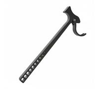 LeeQinersw Marteau de Montage pour Structures Outil de Serrage et Positionnement Tête Crochetée Retrait de Goupilles Corps en Aluminium Coulé 33 Cm 092 Kg, Black