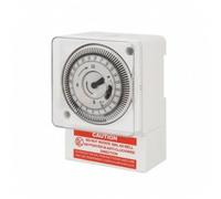 LeeQinersw Minuterie Industrielle Mécanique Format Compact Interrupteur Horaire Cvercle Transparent Haute Qualité Minuterie Mécanique à Cadran