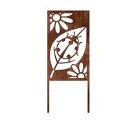 LeeQinersw Paravent Extérieur En Métal Stable | Polyvalent, Écran Décoratif sur Pied Pieds Support, pr Intérieur, Terrasse, DCW260423023