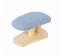 LeeQinersw Planche à Repasser Portable Mini Table de Repassage Tabouret de Repassage Coussin Contourné Bois Massif pour Détails, Banc À Repasser Multifonctionnel En Bois Massif